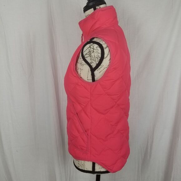 J. Crew Full Zipper Front Double Pocket Down‎ Filled Vest - Picture 7 of 8